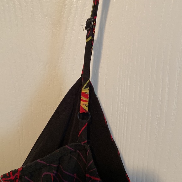 Gap XL Navy with floral print dress - Picture 4 of 6